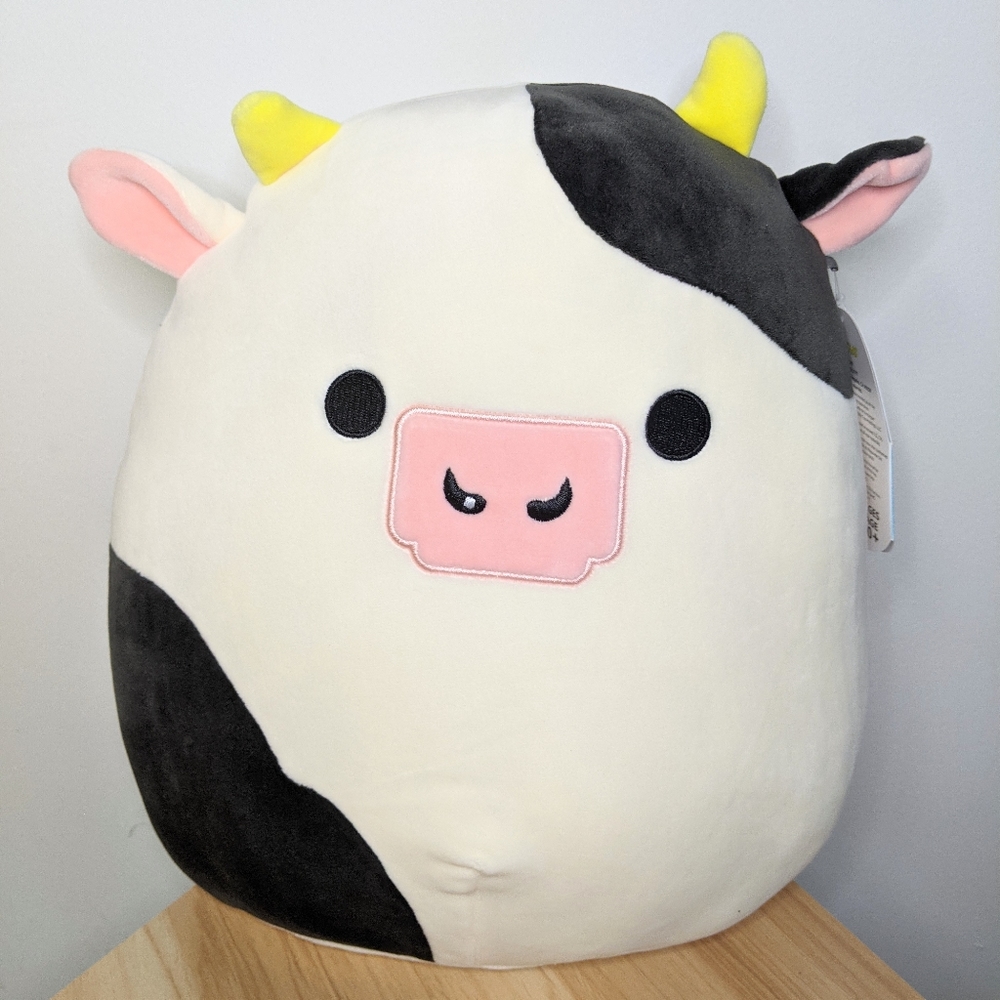Clover the Cow Squishmallow 12"